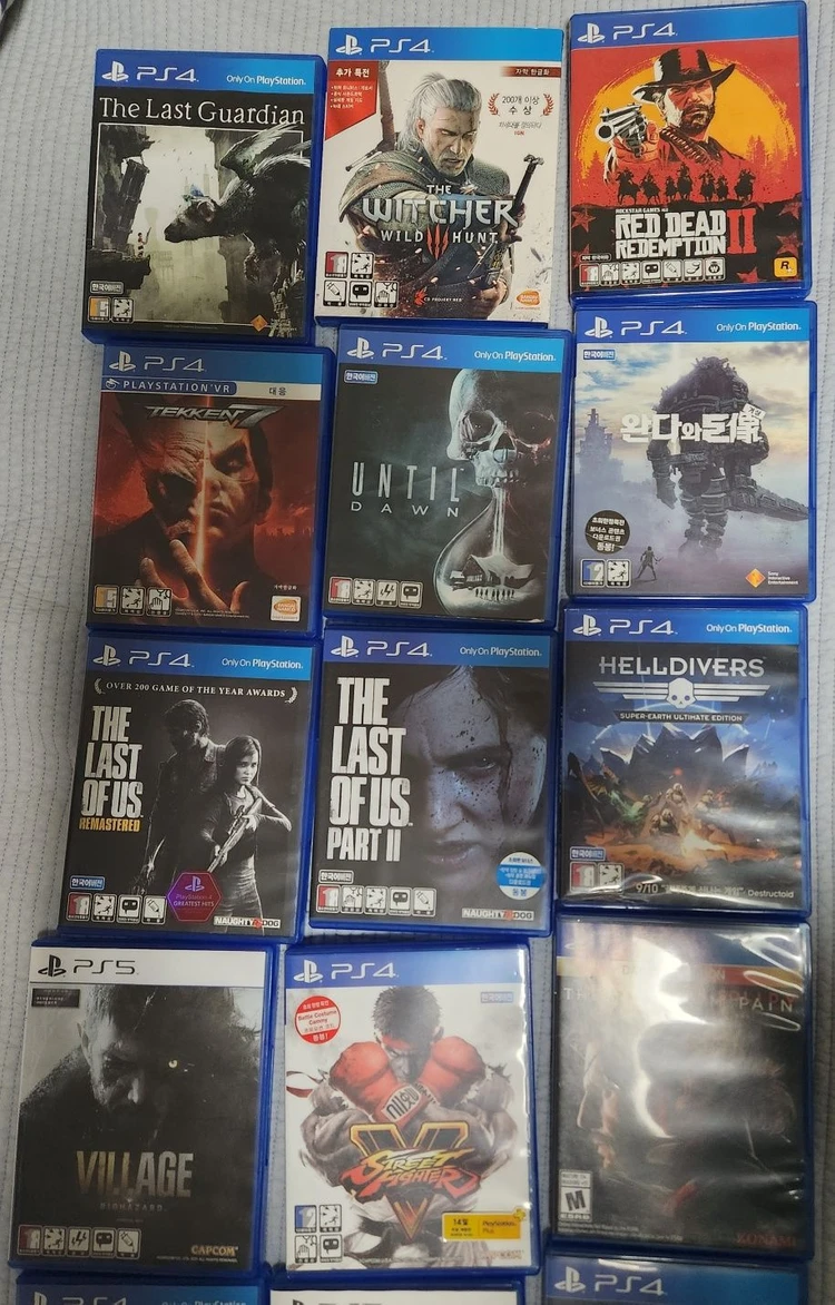 PS4 및 PS5 타이틀 판매 이미지