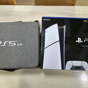 Ps5 슬림 디지털 에디션(컨트롤러2개. ,충전거치대,전용가방 포함) 이미지