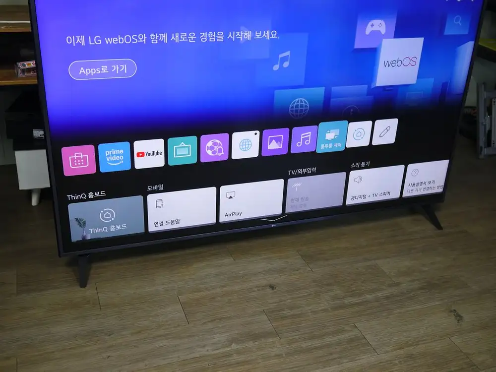 엘지 86인치 TV 4K UHD 86UN8570PUC 총1231시간사용 이미지