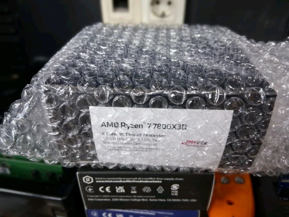AMD 7800X3D 미개봉신품 국내정품 부산 이미지