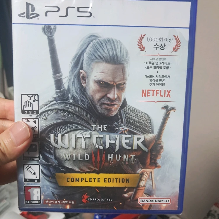 PS5 위처3 컴플리트 에디션 새상품 이미지