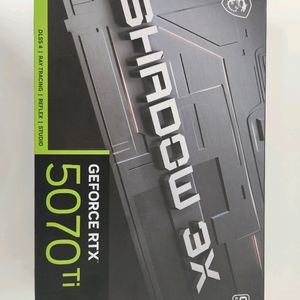 MSI 지포스 RTX 5070 Ti SHADOW X OC D6 12GB 이미지