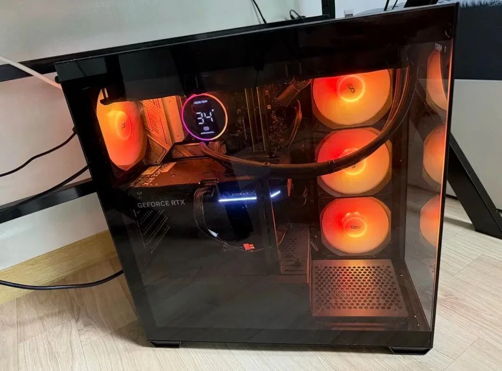 이엠텍 지포스 RTX 4060 Ti STORM X Dual OC D6 8GB 게이밍 컴퓨터 본체 이미지