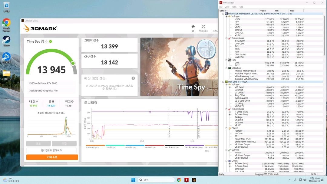 인텔 i5 14600k 팝니다. 이미지