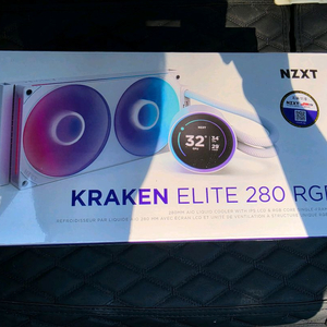 NZXT KRAKEN ELITE 280 V2 화이트 미개봉 이미지