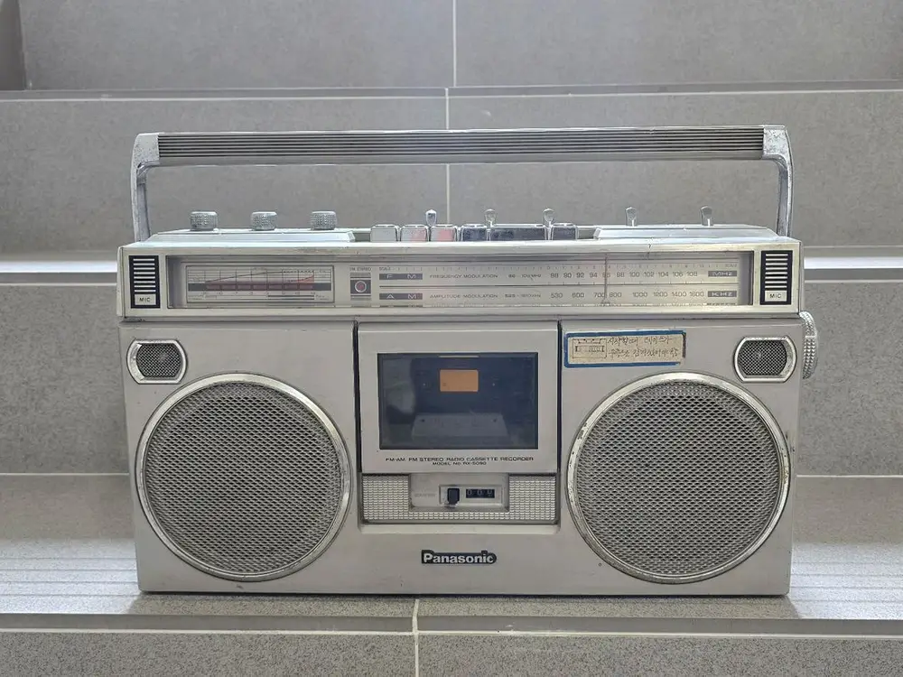 파나소닉 Panasonic RX-5090 빈티지 카세트 라디오 이미지