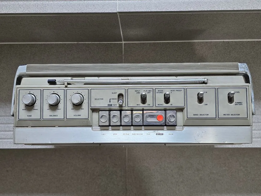 파나소닉 Panasonic RX-5090 빈티지 카세트 라디오 이미지