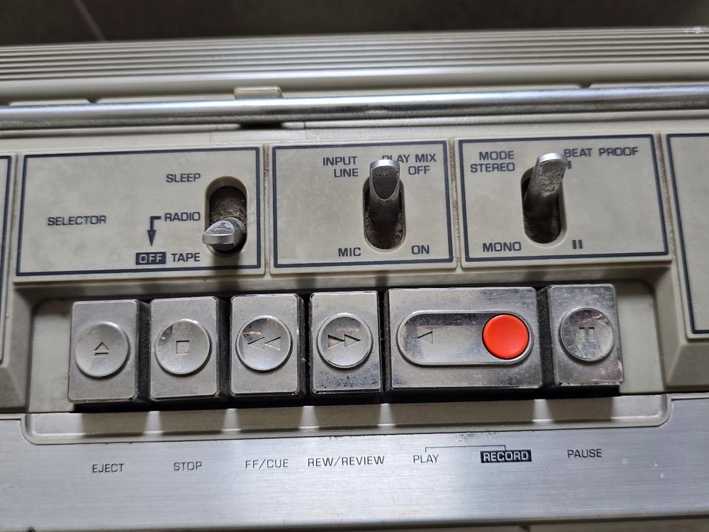 파나소닉 Panasonic RX-5090 빈티지 카세트 라디오 이미지