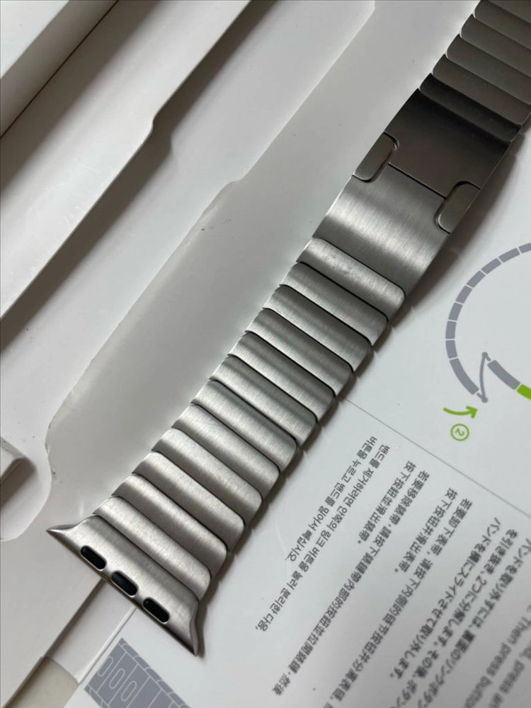 애플워치 링크브레이슬릿 실버 42mm SSS급 이미지