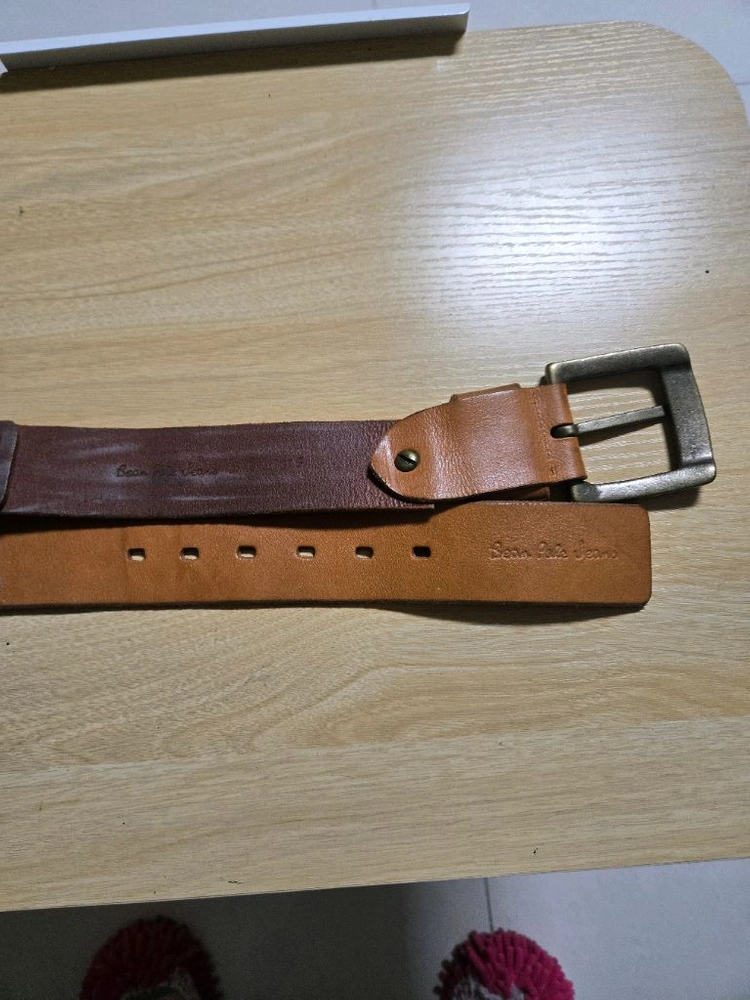 빈폴진스 통가죽 벨트 115cm 이미지