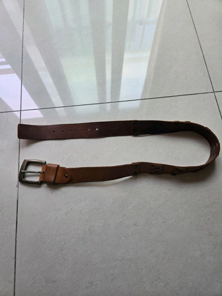 빈폴진스 통가죽 벨트 115cm 이미지