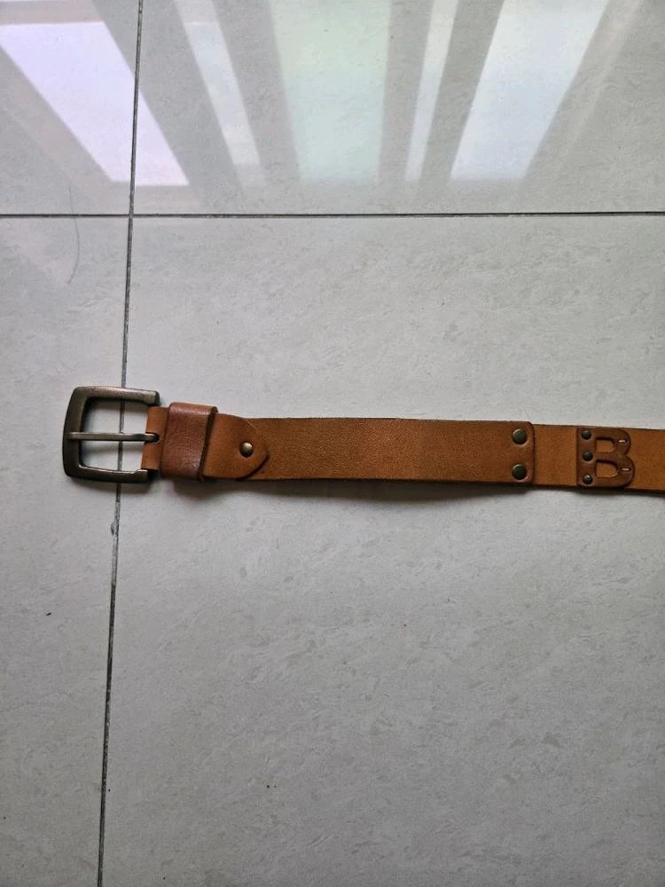 빈폴진스 통가죽 벨트 115cm 이미지