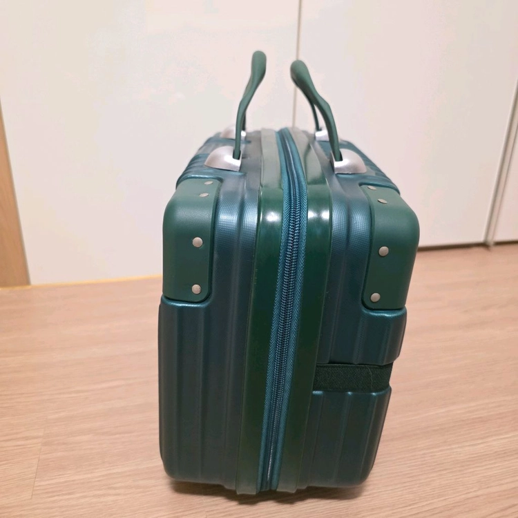 미니레디백 녹색 캐리어. 이미지