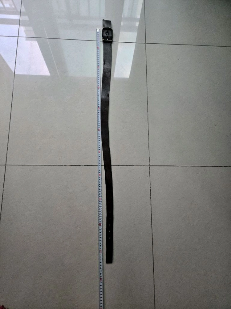 핀티지 남성용 통가죽 벨트 104cm 이미지