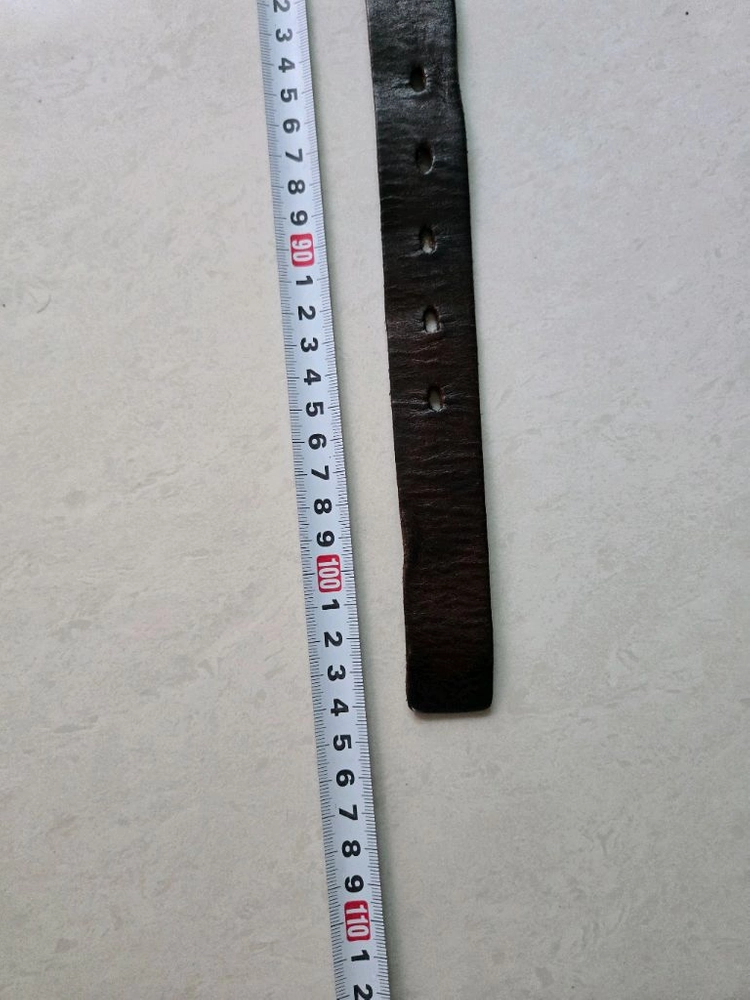 핀티지 남성용 통가죽 벨트 104cm 이미지