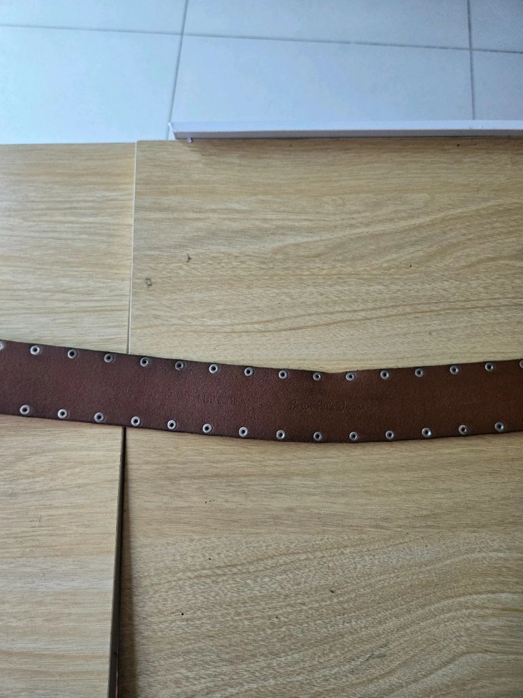 빈폴 진스 남성용 통가죽 벨트 112cm 이미지