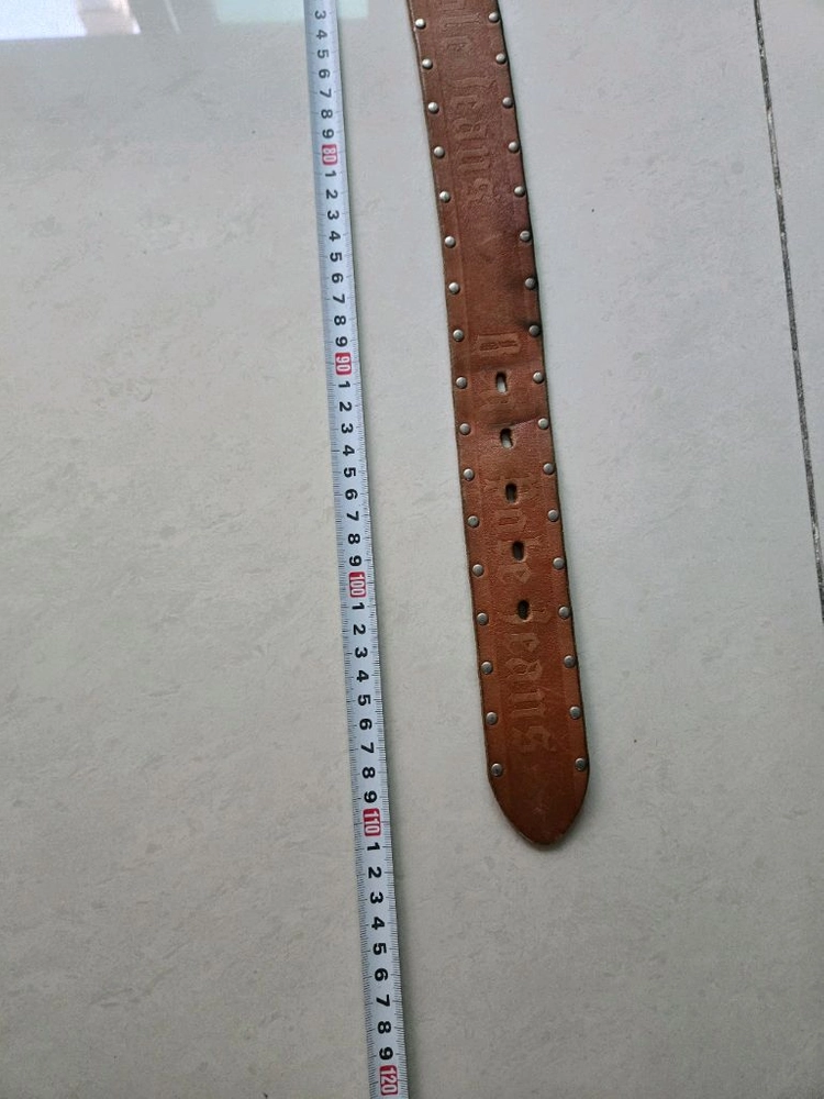 빈폴 진스 남성용 통가죽 벨트 112cm 이미지