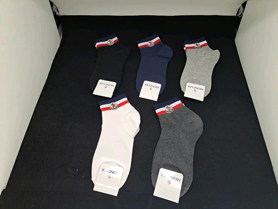 MONCLER 골프양말 5켤레 한세트 이미지