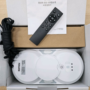 한경희 창문 로봇청소기 HWCR110 풀박스 / 무상보증 26년 12월 이미지