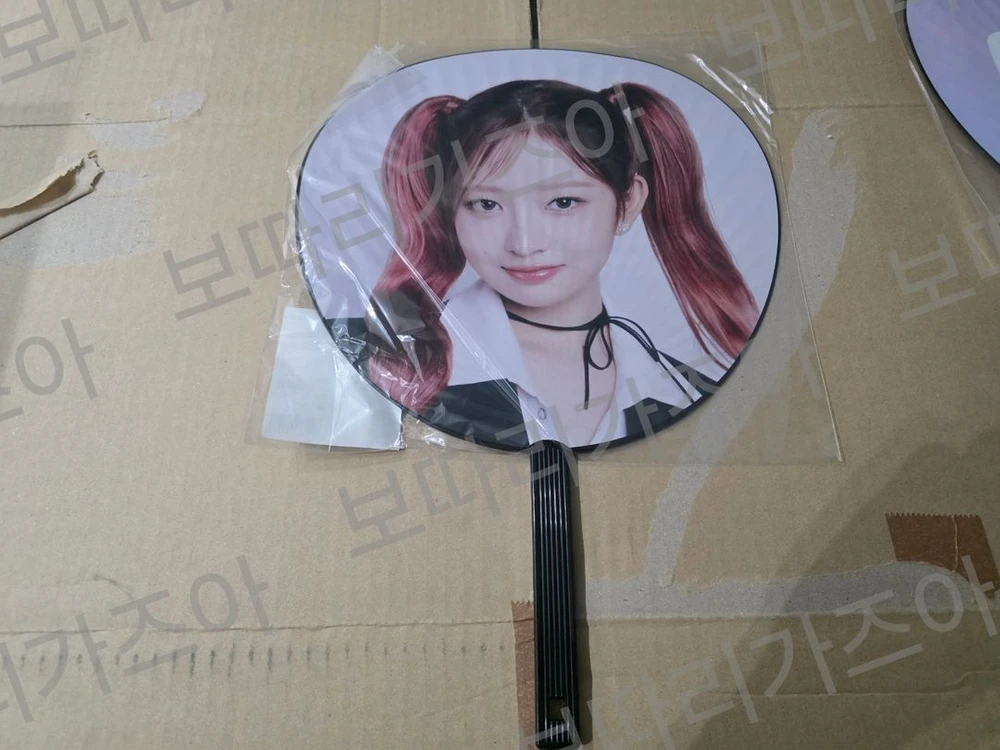 아이브 월드투어 콘서트 MD 이미지피켓 부채 우치와 미개봉 이미지