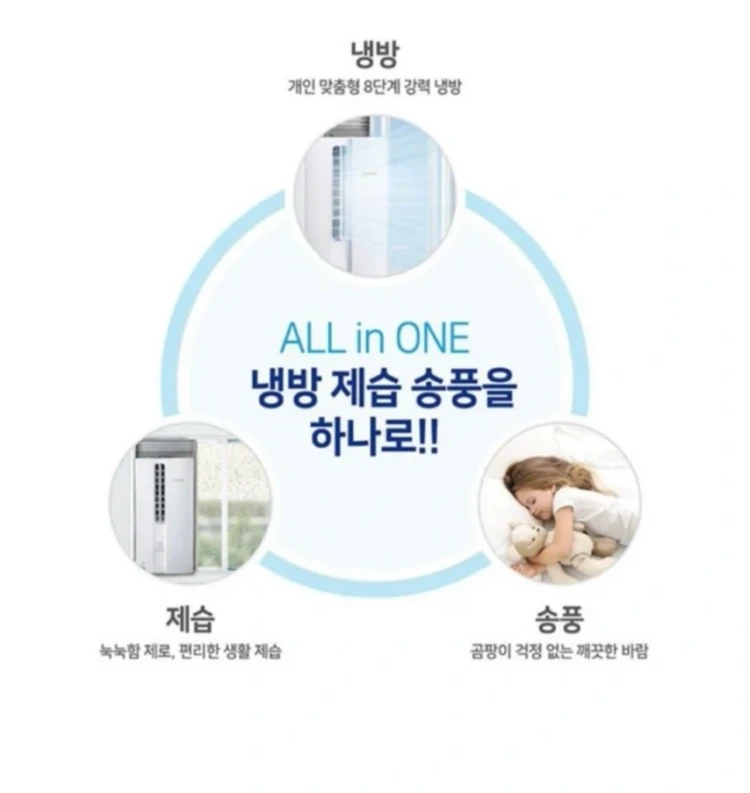 캐리어 창문형 에어컨 판매합니다! 1등급 인버터 이미지