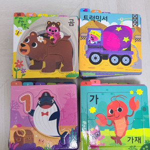 핑크퐁 유아퍼즐(동물,탈것,숫자,한글) 이미지