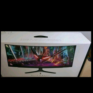 델 코리아 정발 AW3423DWF Dell Alienware 34인치 커브드 게이밍 모니터 미개봉 이미지