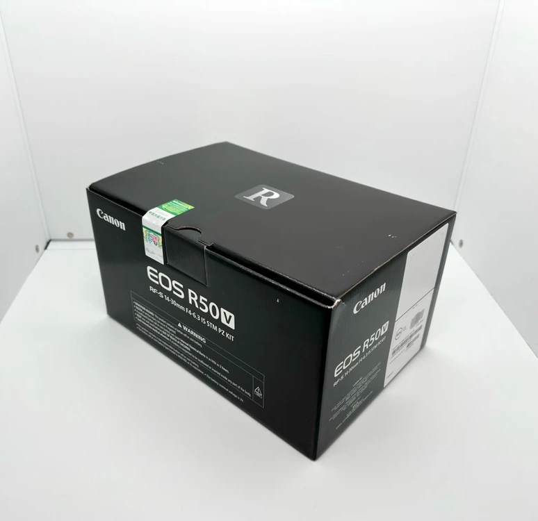 새상품 정품 캐논(Canon) EOS R50V 화이트 14-30mm KIT 미러리스 풀박스 이미지