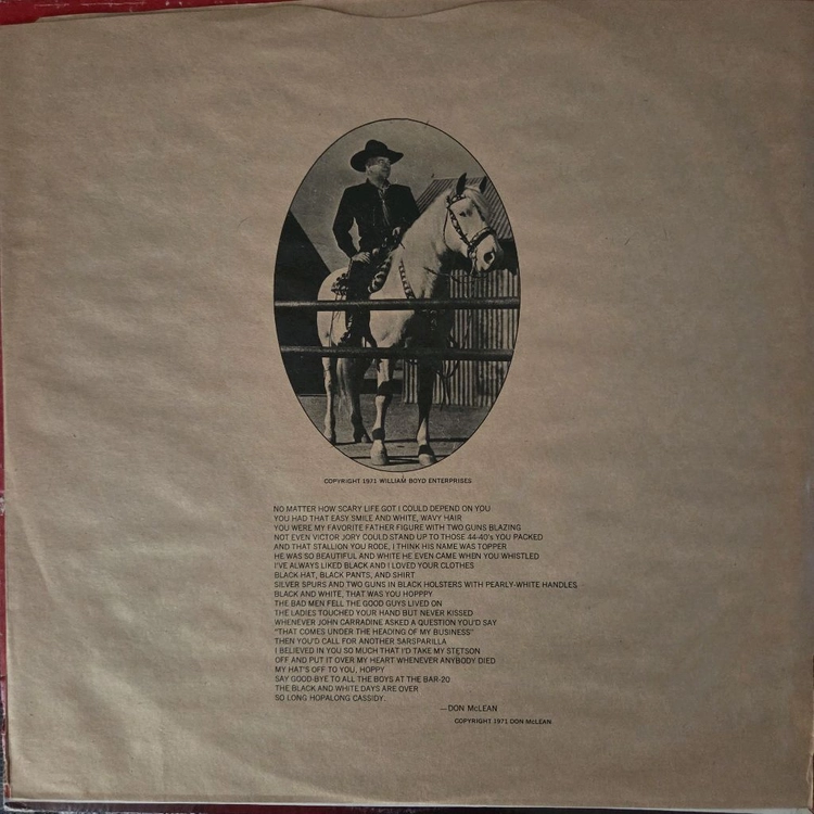 DON MCLEAN-AMERICAN PIE LP(미국초반) 이미지