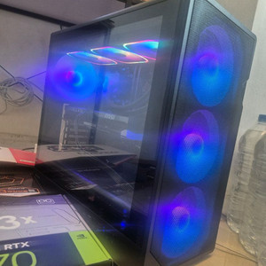 라이젠7800X3D RTX5070 수냉3열 게이밍 본체 이미지