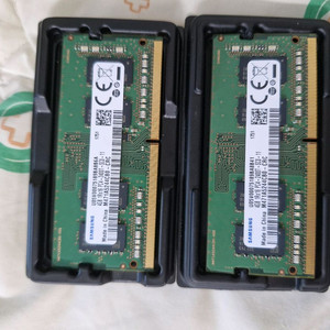 노트북용 삼성 ddr4 2400 4기가두장 이미지
