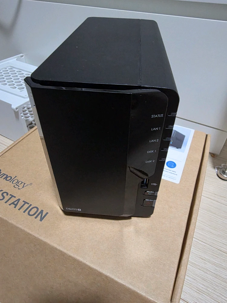 시놀로지 225+ 나스 판매합니다 이미지