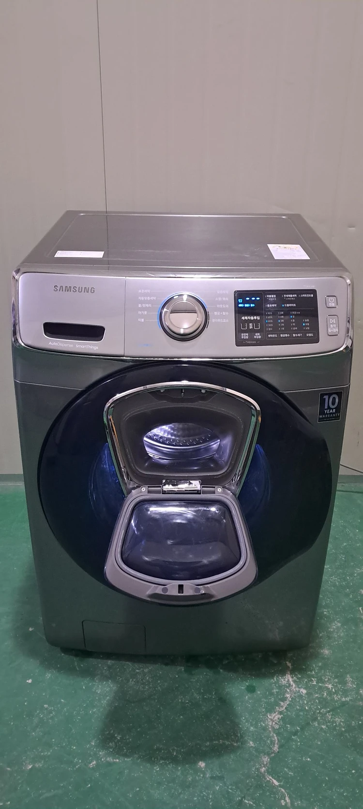 2779 삼성 19KG 애드워시 드럼세탁기(이녹스실버) 이미지