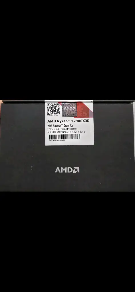 미개봉정품AMD라이젠9 7900X3D CPU 이미지