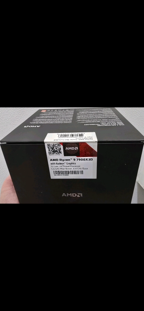 미개봉정품AMD라이젠9 7900X3D CPU 이미지