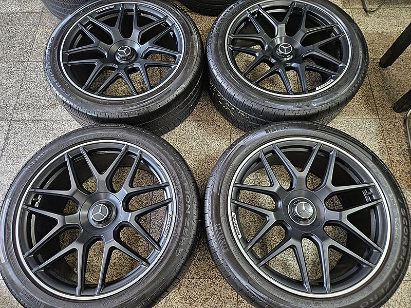 벤츠 W463A G63AMG 퍼포먼스에디션 22인치 휠타이어 셋트 이미지