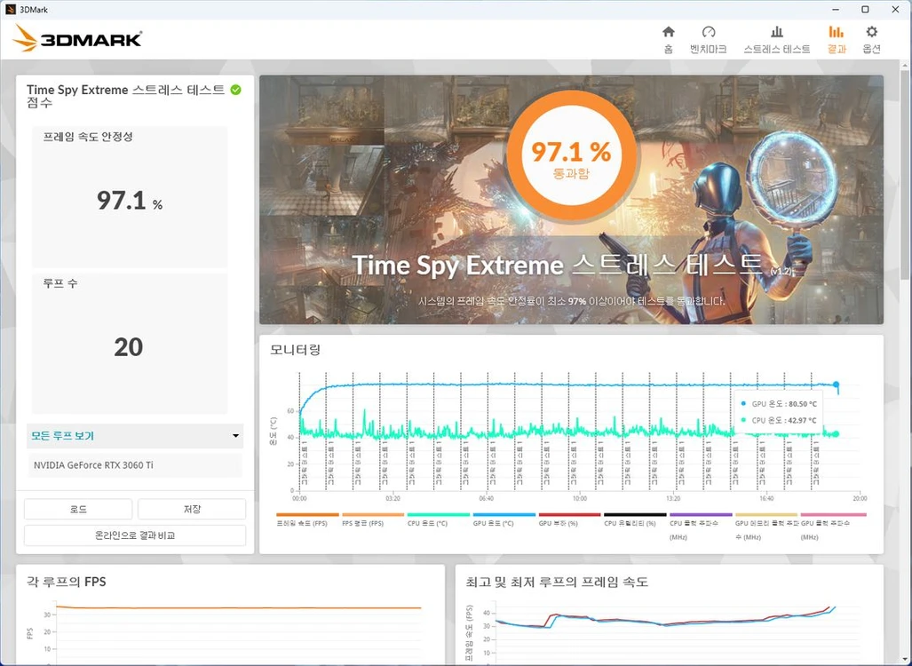 지포스 RTX3060Ti HP OEM 이미지