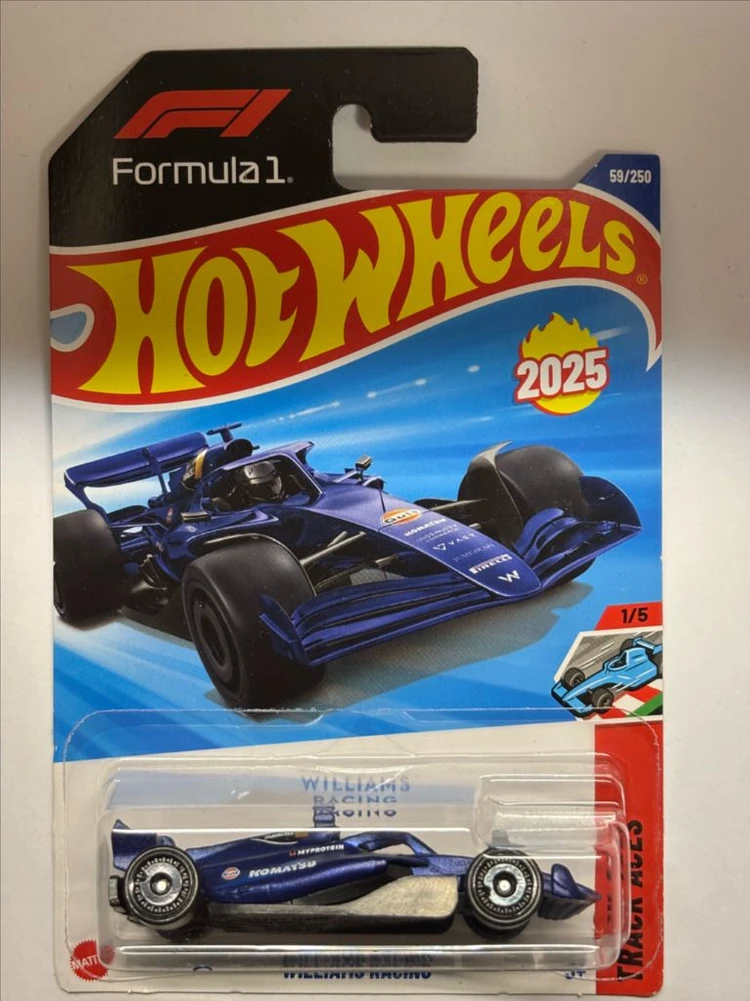 1:64 핫휠 베이직 윌리엄스 레이싱 F1 이미지
