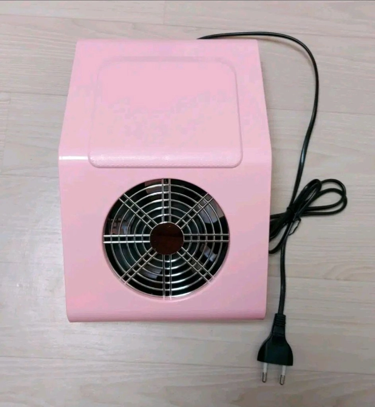거의 새상품) 핑크 네일 흡진기 네일흡입기 네일샵기구 이미지