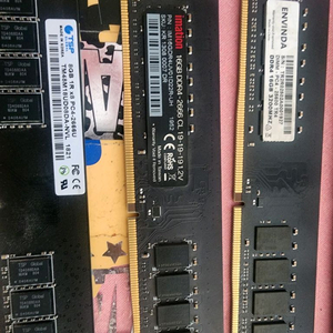 컴퓨터 ddr4 램 16기가 메모리 이미지