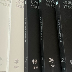 BTS 앨범, 굿즈 처분(포카 포함) 이미지