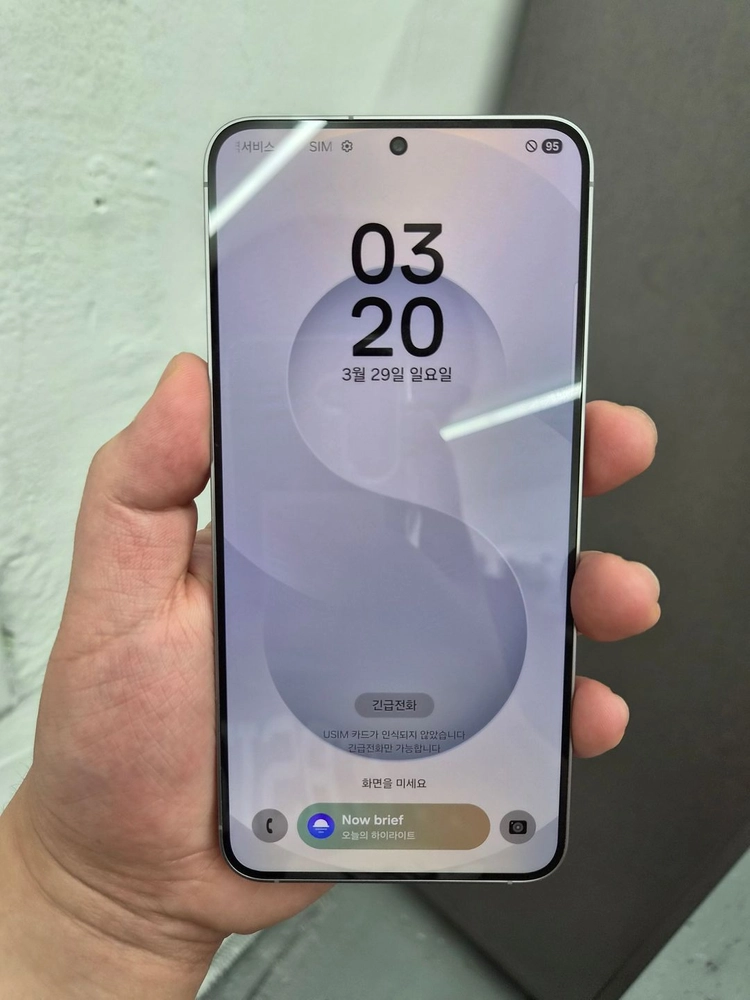 갤럭시 S25 플러스 실버 256G 이미지