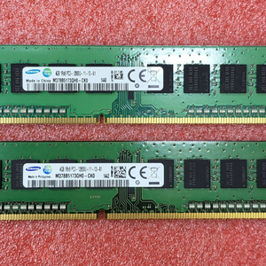 삼성 데스크탑용 DDR3 4GB PC3-12800U 2개 일괄 판매 (총 8GB) 이미지