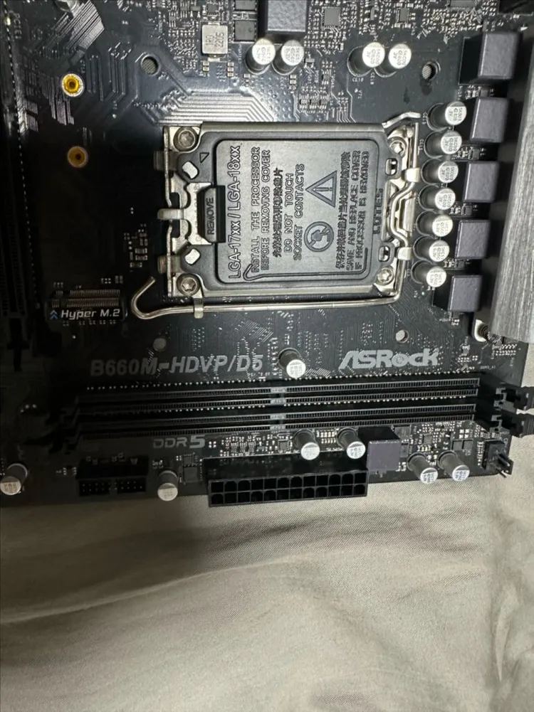 ASRock B660M-HDVP/D5 메인보드 이미지