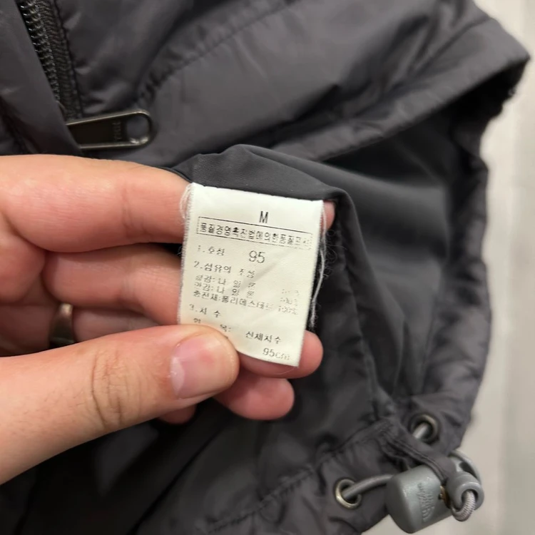 노스페이스 이너 겸용 퀼팅 경량 패딩 그레이 이미지