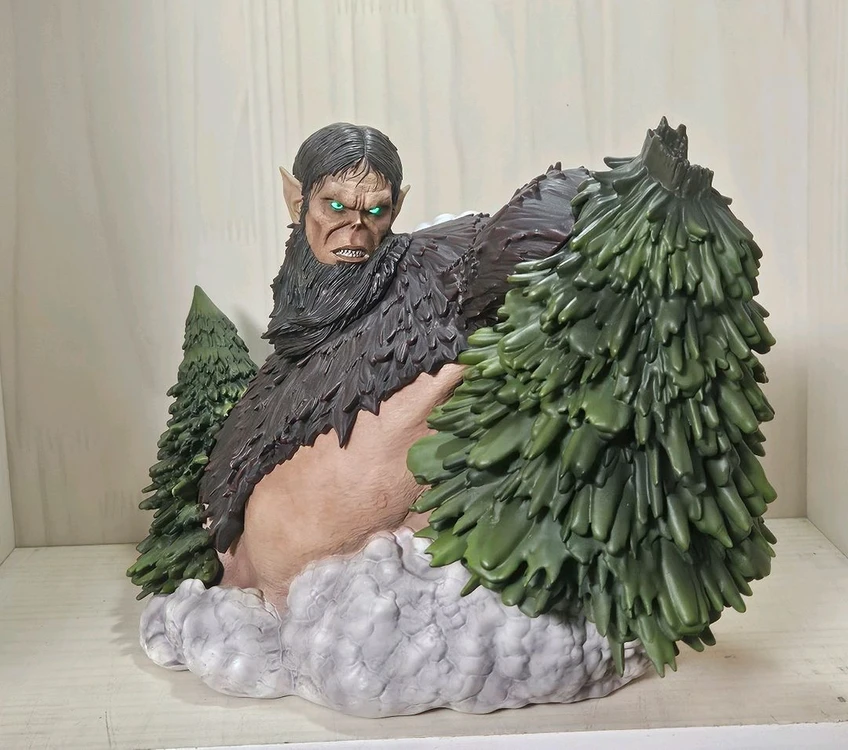 치카라 징승거인 흉상 레진 피규어 이미지