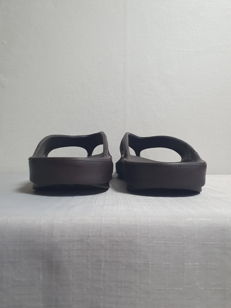 320mm 우포스 오리지널 쪼리 플립플랍 에스프레쏘 브라운 이미지