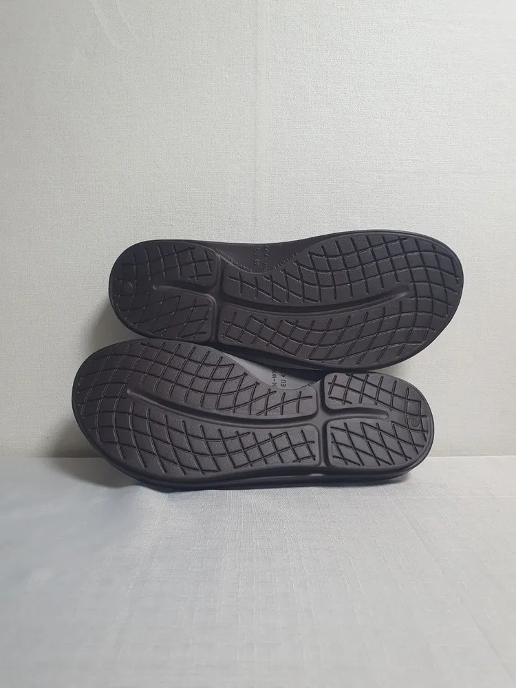 320mm 우포스 오리지널 쪼리 플립플랍 에스프레쏘 브라운 이미지