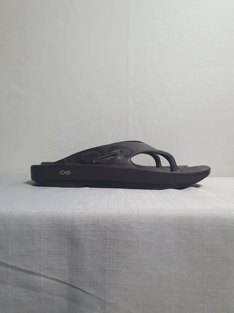 320mm 우포스 오리지널 쪼리 플립플랍 에스프레쏘 브라운 이미지