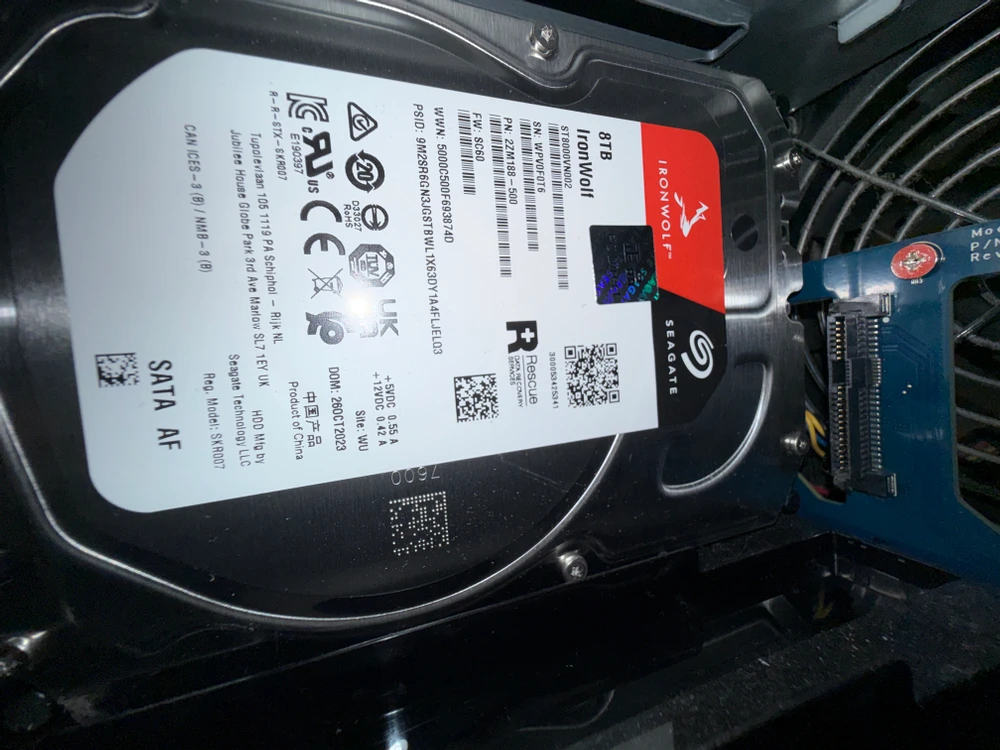 시놀로지 나스 Synology DS1821+ + Seagate IronWolf 8TB x5 이미지